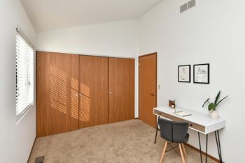Generous closet and storage space